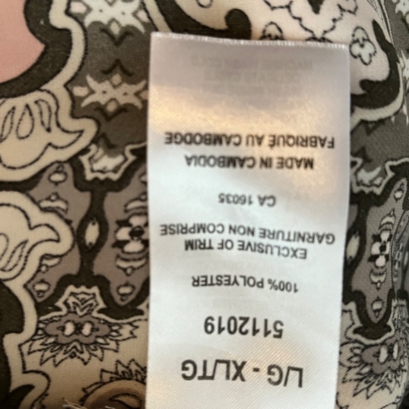 Tahari size L/XL kaftan - Picture 13 of 13